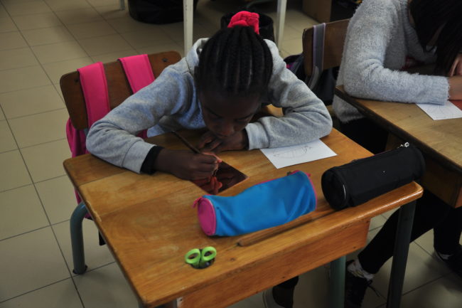 Avec beaucoup d'application !