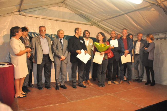 Le jury et les lauréats