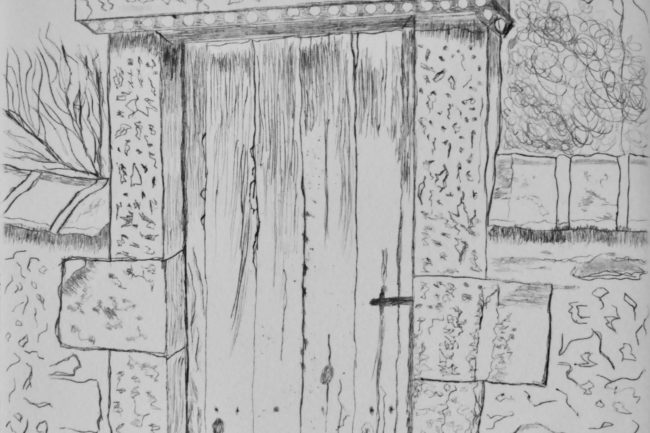  Gisèle Gobbey "La porte du Cropichot"