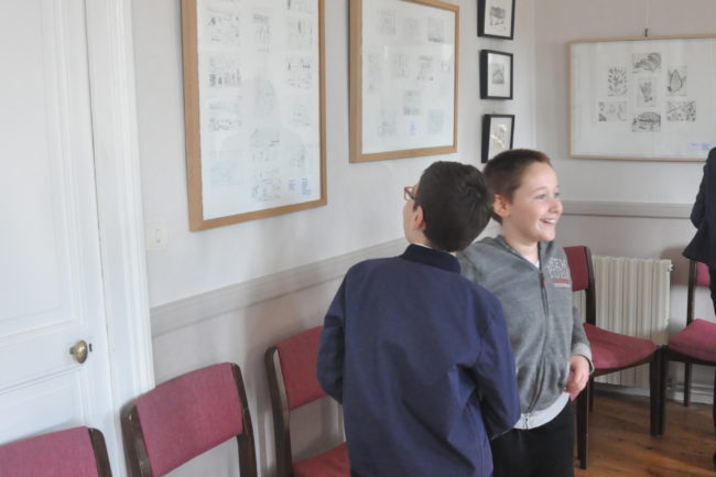 Léo et Yanis sont très heureux 