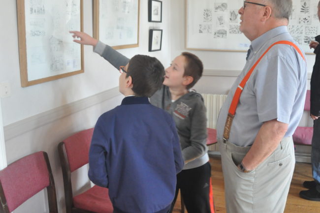 Léo et Yanis sont très heureux 