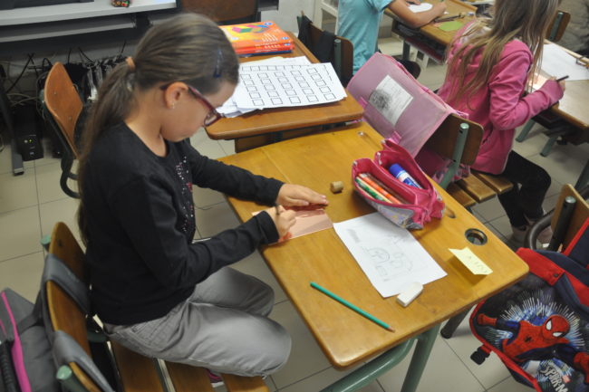 On grave avec application 