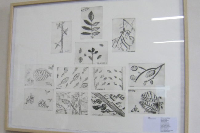 Tableau des gravures des CM2