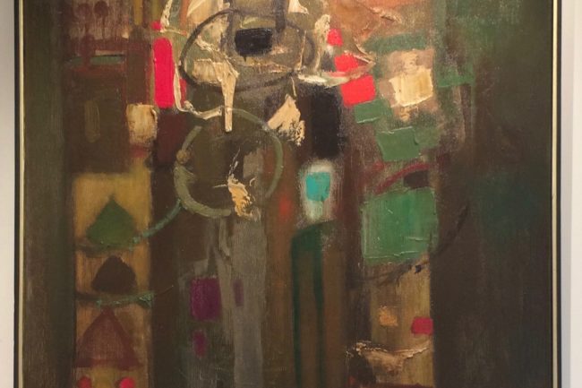 Nuit de carnaval 1963 ( huile sur toile )