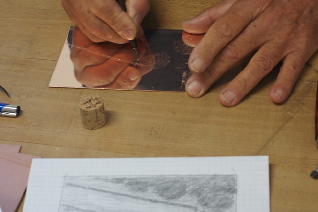 Encore des mains de graveurs