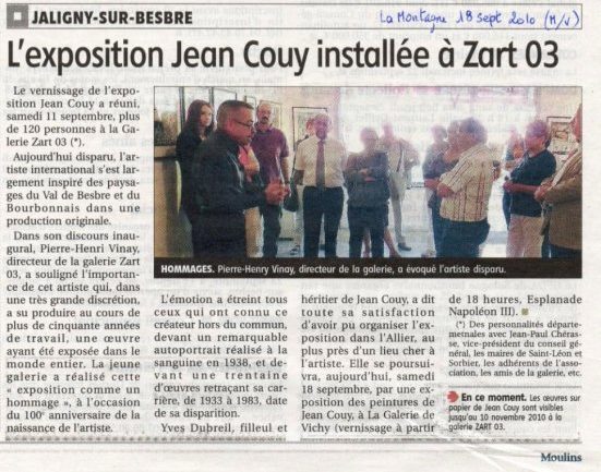 La Montagne 13/09/2010