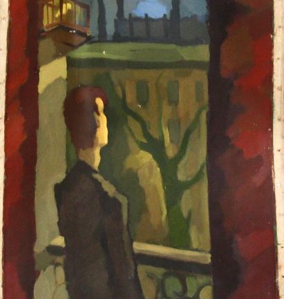 Personnage à la fenêtre - 1943