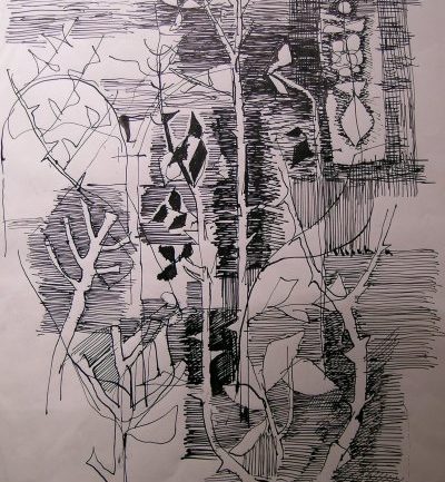 Le rosier toile - 1956