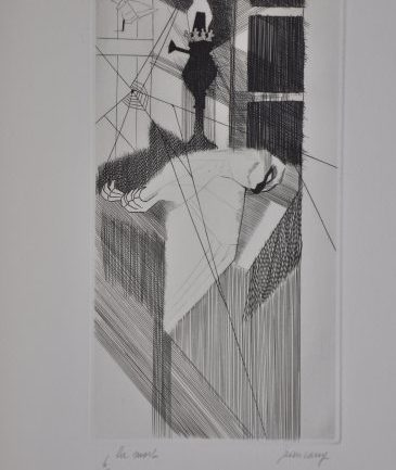 La mort 1954 Illustration