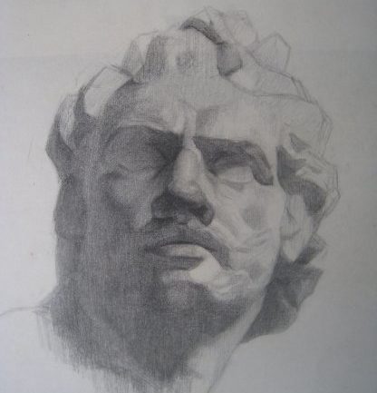 tête de statue 1934