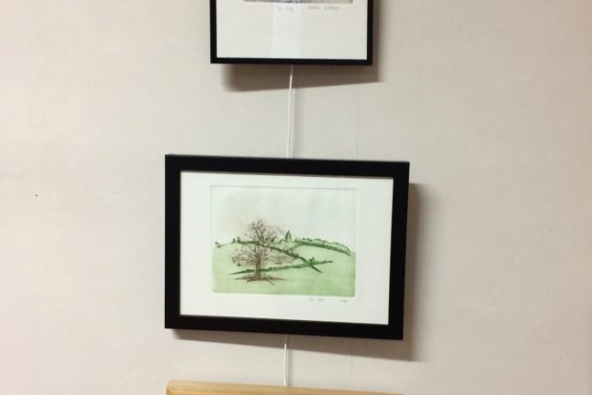 Gravures des stagiaires