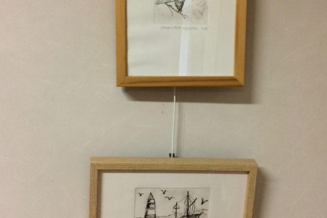 Gravures des stagiaires
