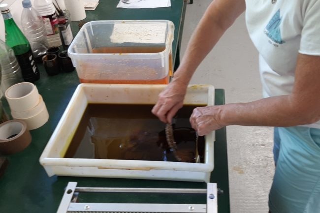 Le bain de perchlorure de fer